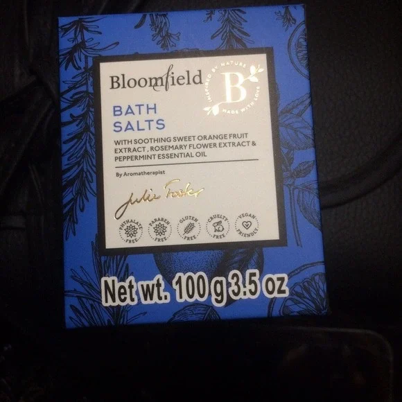 Bloomfield Bath Salts Soothing Herbal Fruit Extracts & Essential Oils New - Picture 8 of 8